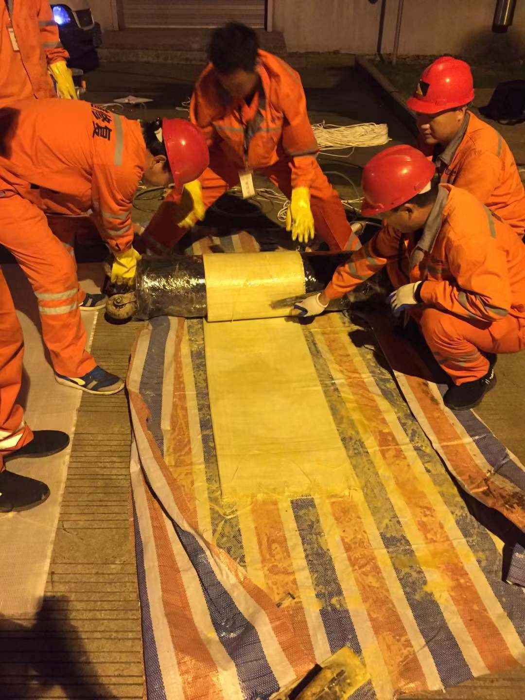 玉田CIPP局部树脂固化法